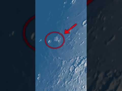 Asteroid hits the moon #shorts
