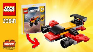 LEGO Jet (30691) from Creator 3in1 Mini Convertible Monster Truck | Building Instructions | SBB