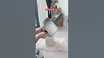 Hướng dẫn sử dụng Thùng rác cảm biến thông minh tự động nhé