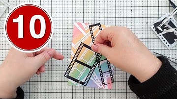 Uitgesneden december [10] Een waar werk van liefde! Gelukkige verjaardag filmstripkaart! [2025/201]