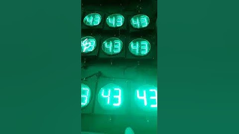 300mm traffic countdown timer