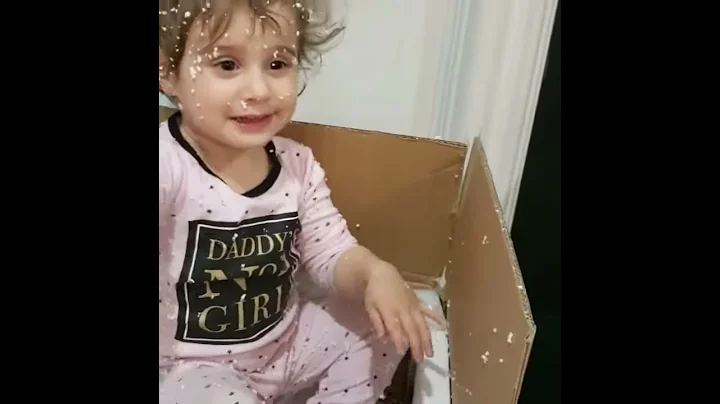 Toddler snow globe