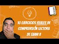 10 Ejercicios REALES de Comprensión Lectora de EXANI II | UV, UADY, UAEH, UABC. UAEMEX, UANL, UAEH