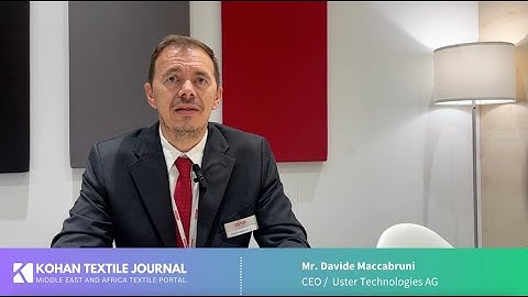 Interview with Mr.Davide Maccabruni CEO at USTER Technologies AG