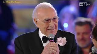 Pippo Baudo ospite di Albano e Romina all'Arena di Verona 2015