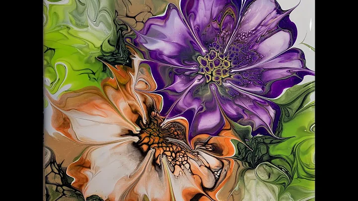 Acrylic Bloom Flower Explosion Series #4