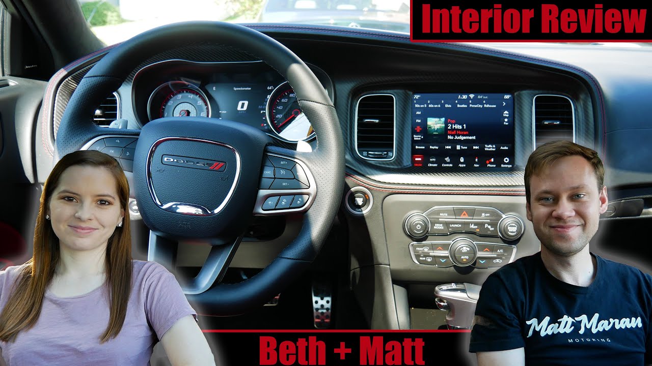 The 2020 Dodge Charger Interior is Nicer Than You Might Expect! - YouTube