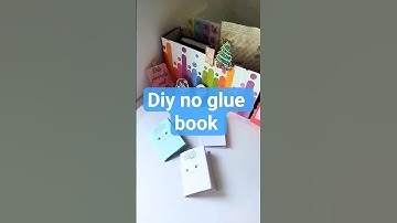 no glue book #shorts  #shortsfeed #shortvideo  #diy #craft #papercraft #nogluepapercraft