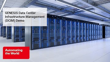 GENESIS Data Center Infrastructure Management (DCIM) Demo