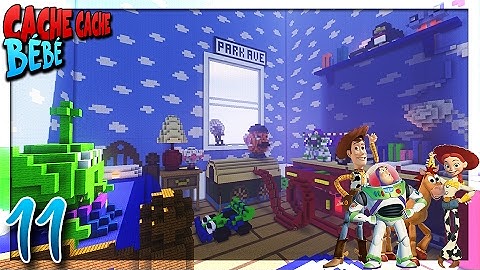 CACHE CACHE MINECRAFT BÉBÉ ! MAP TOY STORY #11