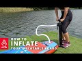 How to Inflate an Inflatable Paddle Board | Starboard SUP