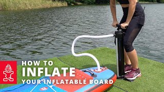 How to Inflate an Inflatable Paddle Board | Starboard SUP