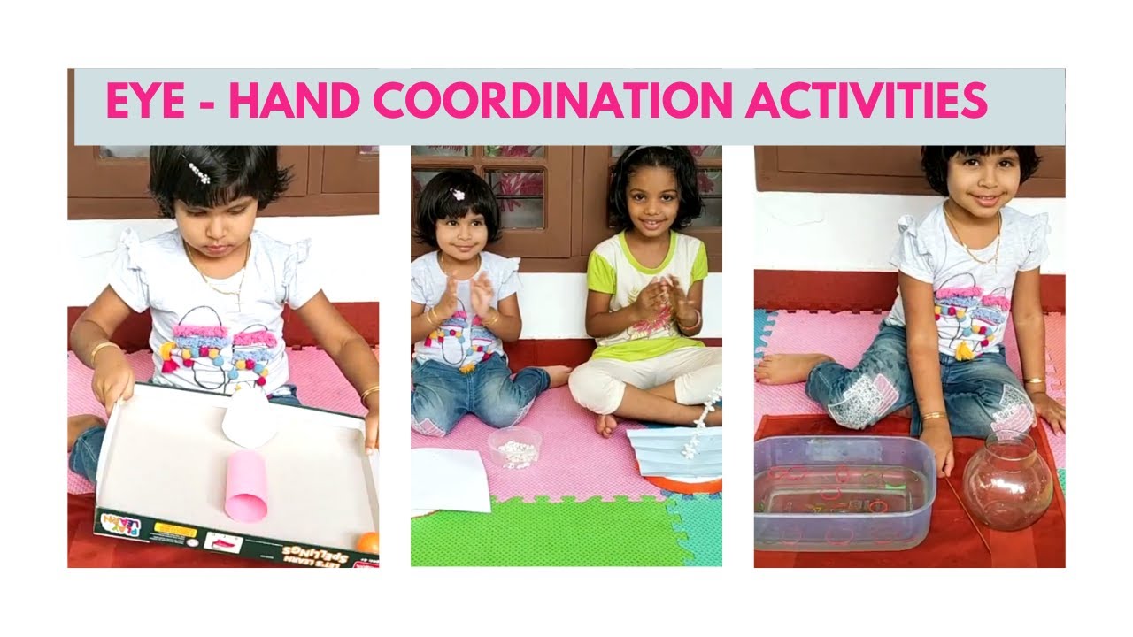 Hand Eye coordination activities | Fine motor activities to improve ...