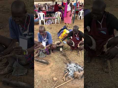 Kenyans Maasai Blacksmith Ilkunono Ngunono Lkunono Skilled Metalworker Artisans Craftsman Indigenous