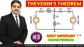 THEVENIN THEOREM SOLVED PROBLEMS IN HINDI (PART-3)