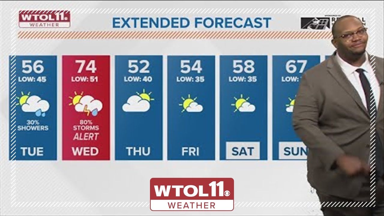 What's the weather today? WTOL 11 forecast calls for rain chances in ...