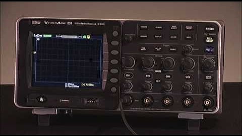Teledyne LeCroy WaveAce Setting Probe Attenuation