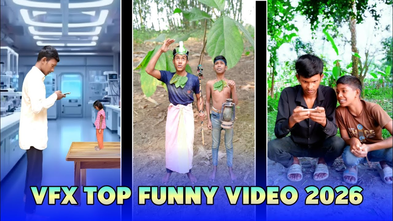 Vfx top funny video 2026 || bangla funny video || new fanny 1.0 