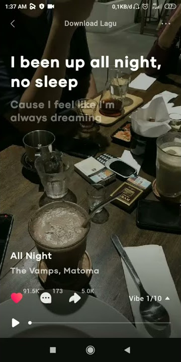 THE VAMPS - ALL NIGHT | STORY WA 30DETIK