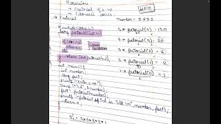 Factorial Of a Number | C | Recursion | Stack