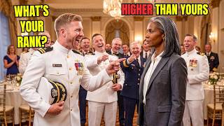 What's Your Rank, Sweetheart SEAL Laughed at Black Woman — Froze When Four Generals Saluted Her!