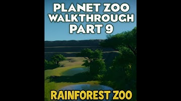 Planet Zoo Career Walkthrough | Part 9 Myers Rainforest Zoo Part 1