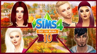 Let's Play The Sims 4: Get to Work (Part 10) - Interrogation & Cupcakes