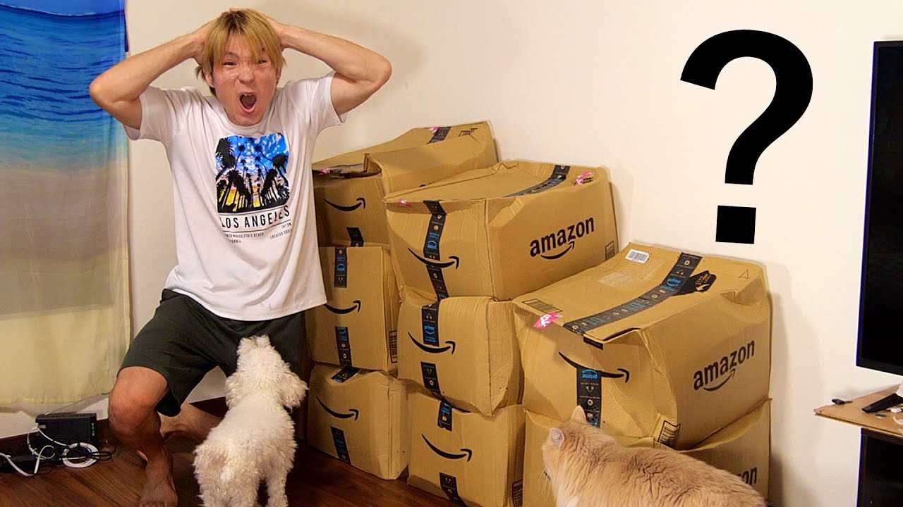 amazonから大量に商品が来てしまった...【地獄】  PDS