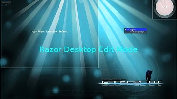 blackPantherOS v11.1 Razor QT - NEW Easy Desktop