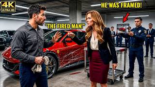 The CEO Fired a Single Dad Over Her Scratched Ferrari—Then Security Exposed the Real Culprit. Update