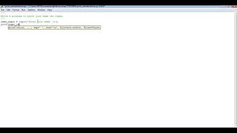 Write a program to print your name ten times.