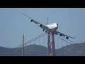 Boeing 747 Flybys .. San Francisco Fleet Week 2017 (4K)