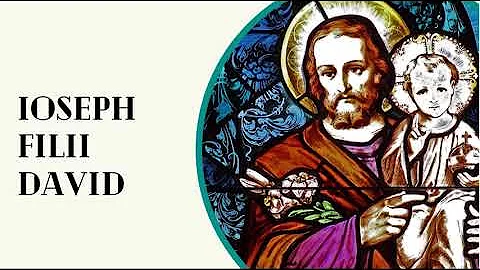 Ioseph Filii David (Recoleto Antiphon)