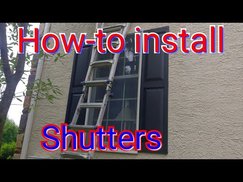Video: Ako pripevňujete drevené okenice na štuky?