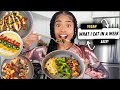 What i eat in a week  easy  homemade vegan meals