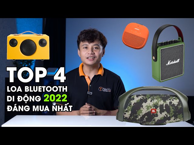 TOP 4 Mẫu loa bluetooth di động hay được mua nhiều nhất ! HOT 2022