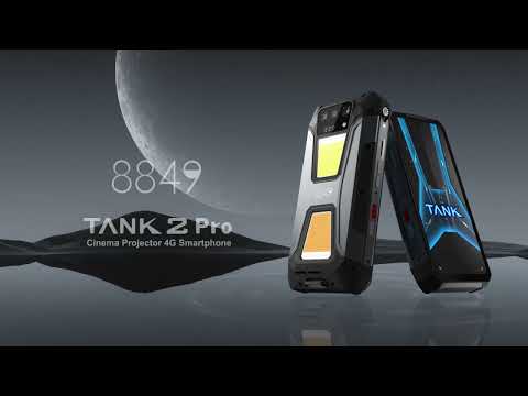 Estreno mundial: 8849 lanzó TANK 2 Pro, teléfono inteligente con proyector asequible