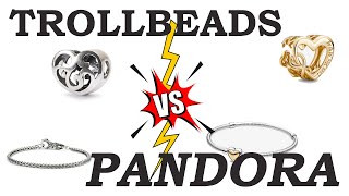 Pandora vs Trollbeads: Шарм+Браслет кто окажется лучше? Кто победит в битве ювелирных брендов. Обзор