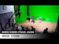 Inside Studio: Shooting Martial arts Scene in Green Screen