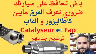 Catalyseur et Fap للحفاظ على سيارتك ،تعرف على الفرق بين دبة البيئة و الكاطاليتيك