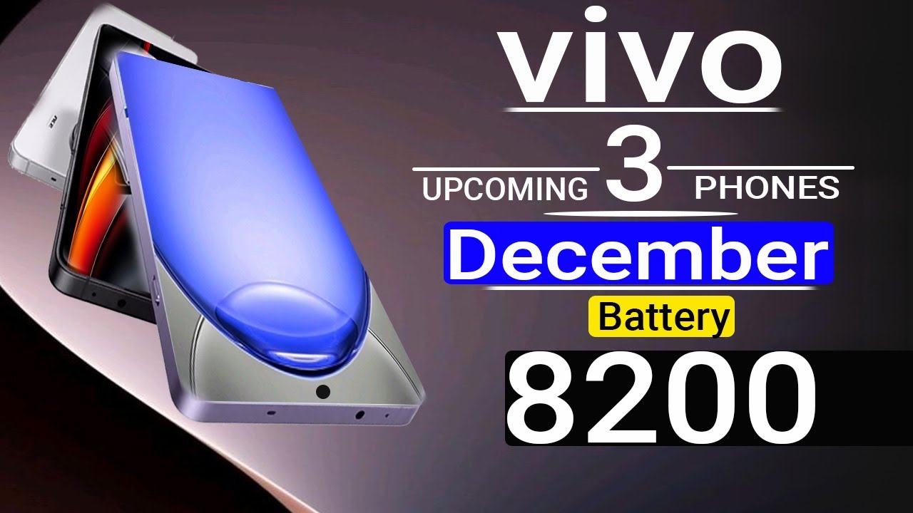 vivo Top 3 UpComing Phones December 2025 ! Price & Launch Date in india ...