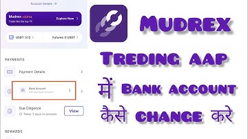 Mudrex Crypto Trading Aap Me Kaise Bank Account Change Kare| How to change Bank account in mudrex 