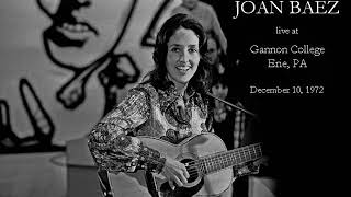 Joan Baez at Gannon College 1972