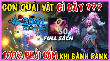 TỐC CHIẾN : Bạn Cần Phải Cấm Con Quái Vật Nidalee Này Trong Rank, Lên Đồ Và Cách Combo Chuẩn 