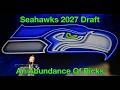 How should the Seattle Seahawks leverage their sizable collection of picks for the 2027 NFL draft?