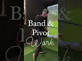 Some drills to encourage a better pivot and give the student a feeling of rotating through the ball