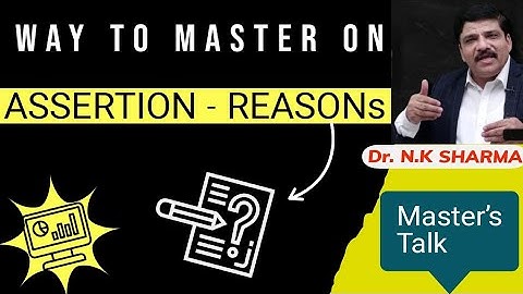 How to Solve Assertion Reason Qs | Master in A-R type MCQs | Dr. N.K Sharma | New NEET pattern #neet
