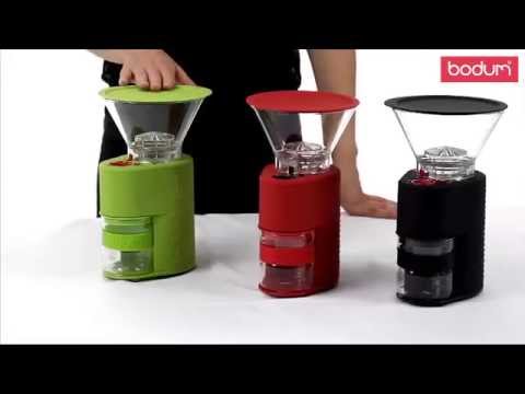 BODUM® - How To  Bistro Burr Coffee Grinder 