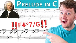 Learn EVERY chord in Bach's Prelude in C - Chord names, theory, and progressions!