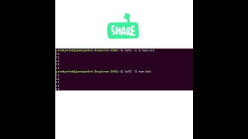 tail command in Linux/Unix ?